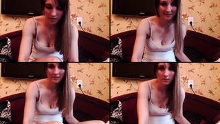 MissCutieX fingerplay in extremely tight asshole in free cam recording 2017-05-03 152213