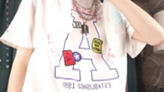 monafilbert - topless lush and hands in panty