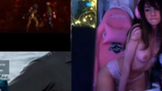 bonnierabbit bonniebruise cums when playing mk11