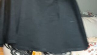 Pantyhose princess sexy roleplay in stockings