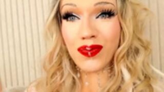 Sensual_Miss Pretty Blonde Cums & Eats It