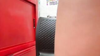 Sara_fun ride dildo in store