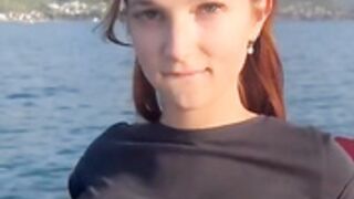 BOAT BLOWJOB TITTY CUMSHOT