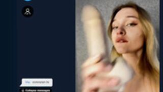 PREVIEW - Mistress pussy play, anal and footjob dildo