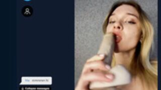 PREVIEW - Mistress pussy play, anal and footjob dildo