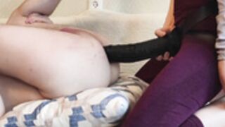 StrapoNyashka - She fucking my ass!