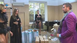 Kanal D Romania nude recording tv