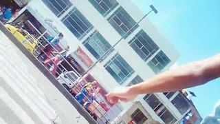 Upskirt Bien Tapada la Colegiala