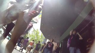 No panties So beautiful upskirt