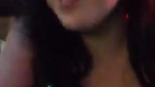 Shotzy Monroe stripping on stage