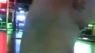 Shotzy Monroe stripping on stage
