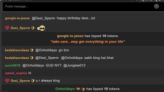 Sweet_Sofia birthday tokenGift rain