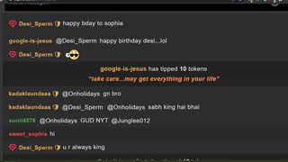 Sweet_Sofia birthday tokenGift rain