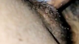 Cute girl friend hairy pussy fucking