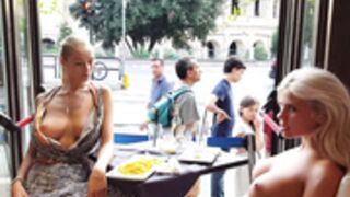 exhibe en terrasse