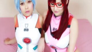 Hidori Rose and Virtual Geisha Evangelion Cosplay Sex 2