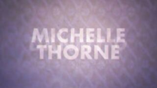 Michelle Thorne rides dick in sexy black pumps