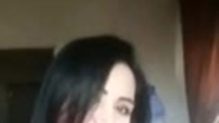 Arab MILF plays wth her big boobs